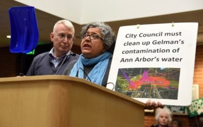 Dr. Mozhgan calls upon city council to immediately act and clean up the Gelman dioxane contamination